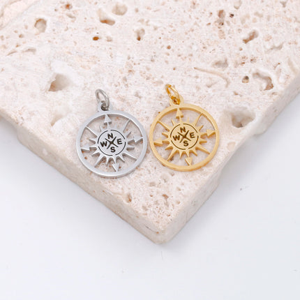 5pcs/Lot Stainless Steel Hollow Animal Cat Or Dog Claw Charm For DIY Necklace Bracelet Earrings Jewelry Accessories Pendants