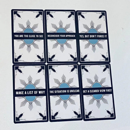 YES or NO Oracle DECKI Cards English Version 54pcs Get Quick Answers To Specific Questions Games Cards