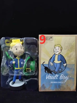 Anime Bobblehead Cute Vault Boy Full Set Action Figure Toys Collection Model Doll Desktop Ornament Display Boy Gifts