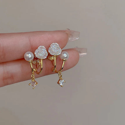 2023 New Fashion Trend Unique Design Elegant Delicate Geometric Round Earrings For Women Jewelry Wedding Party Premium Gifts
