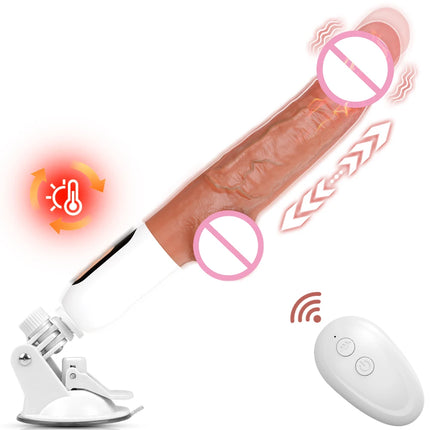 Thrusting Horse G-spot Dildo Vibrator  11.8" Monster Big Dildo Vibrations App Remote Control Suction Cup Adult Sex Toy for Women