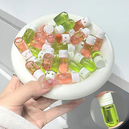 7/40 Capsules of Mild and Non Irritating Makeup Remover Moisturizing Deep Cleansing Travel Portable Single Makeup Remover Oil