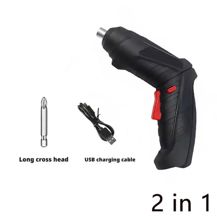 47 PCS 3.6V Electric Screw Driver Rechargeable Household Lithium Electric Drill LED Lighting Electric Power Screwdriver Set