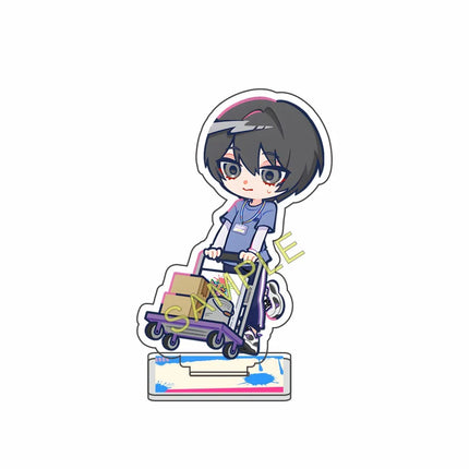 Game Slow Damage, Togainu no Chi, sweet pool, DRAMAtical Murder 10cm Acrylic Figure Stand Desktop Decoration Fan Gift Keychain