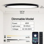 Dimmable-Black / 48W