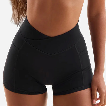 High Elasticity Sports Bra And Shorts Set for Women Cross Back Fitness Yoga Workout Moisture Wicking Running And Cycling
