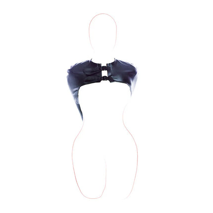 Adult Sex Toys of Adjustable Leather Full Single Gloves Arm Binder Strap for Bdsm Restraints Handcuffs Back Bondage Armbinder