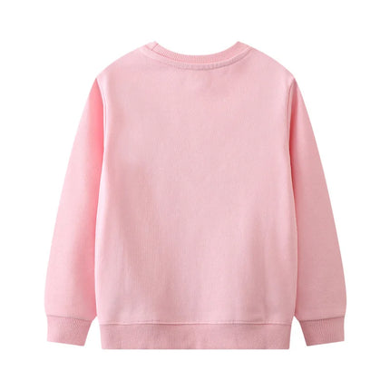 Jumping Meters 2-7T Girls Boys Sweatshirts for Winter Spring Toddler Cotton Bunny Hooded Tops Fashion Sport Children Shirt