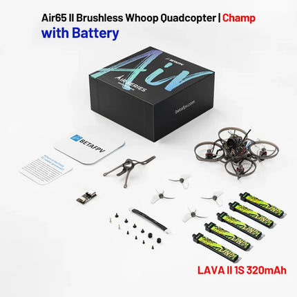 BETAFPV Air65 II Brushless Whoop Quadcopter Racing Freestyle Drone ELRS 2.4G 5.8G 25mw~400mw VTX C03 Camera Matrix 1S 5IN1 II FC