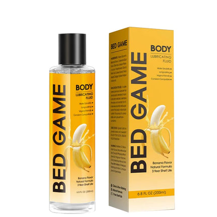 Water-Based Strawberry Flavored Lubricant, Personal Lube for Men, Women and Couples, Made Without Added Sugar, 200ml