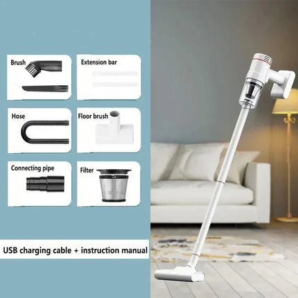 95000Pa Wireless Handheld Vacuum Cleaner Car Use Large Suction and Cordless Portable Cleaning Robot Home Vacuum Cleaner