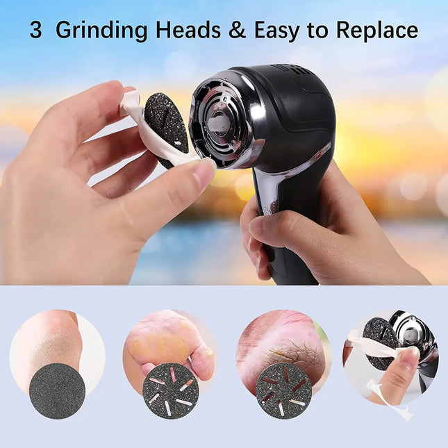 New 8pcs Foot Care Tool Heads Pedicure Hard Dead Skin Callus Remover Refills Replacement Rollers Foot Files Accessories