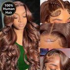 4x4 HD Frontal Wig / China Mainland / 34inches|200%