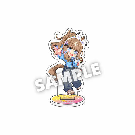 Anime Uma Musume Pretty Derby Acrylic Stand keychain Tachyon Opera O Cafe Oguri Cap Kitasan figure Plate Cosplay Prop Decor Gift