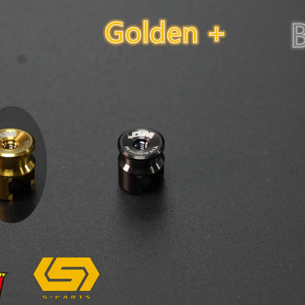 JSM Hobby TITANIUM Battery Grips with bullet plugs 4/5mm