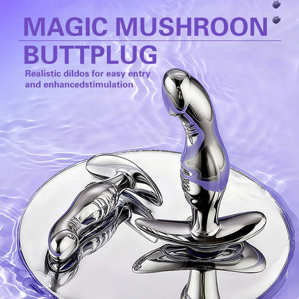 1Pcs, Metal Realistic Dildo Anchor Anl Plug, Three Sizes, Gem Base Anal Plug, G-Spot Massage, Sexual Health, Adult Sex, Sex Toys