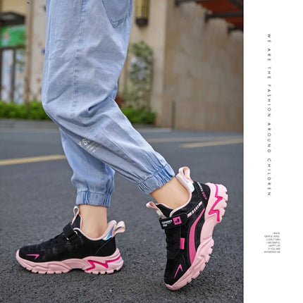 Kids Girls Shoes Running School Casual Sports Breathable Non-slip Sneakers Basketball Children Outdoor Walking Tennis All Season