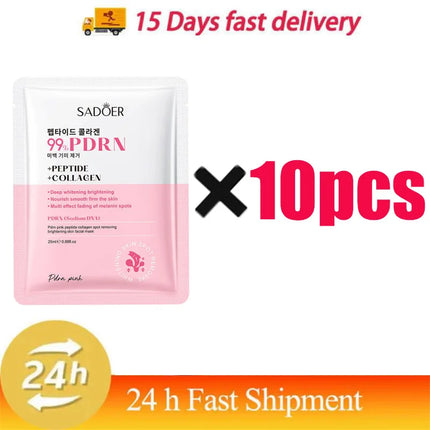 99%PDRN Bio Collagen Face Mask Shrink Pores Deep Hydrating Overnight Mask Moisturizing Refreshing Brightening Face Skin Care