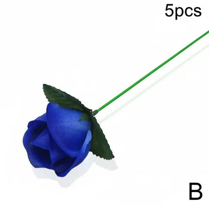 1/2/5/10/20PCS Novelty Surprise Prank Joke Mystical Fun Toy Torches Change Roses Magic Tricks Fun Romantic Present