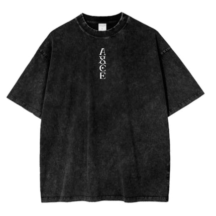 2026 New ACID WASH TEE ONE PIECE Anime Printed T-shirt Men's and Women's Washed T-shirt High Quality Vintage Cotton T-shirt Top