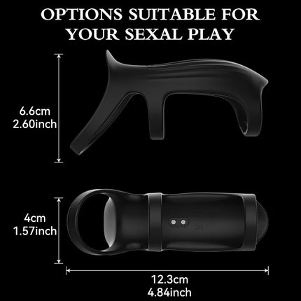 APP Remote Control Wearable Dildo Sleeve Cock Ring Vibrators for Men Vibrating Dick Penis Rings Delay Ejaculation Aduls Sex Toys 18+