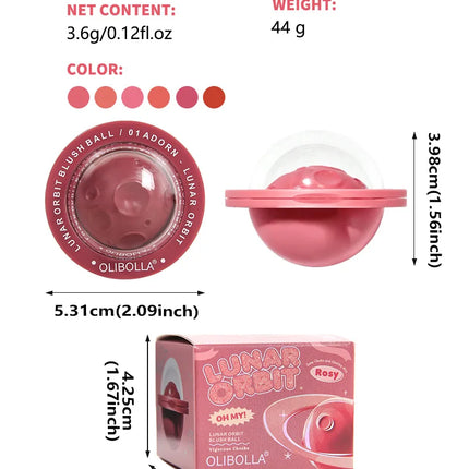 Moon modeling 2 in 1 Lip Mud Mist Lipstick Moisturizing Velvet Matte Mousse Solid Lip Gloss Cheek Blush Cream Tint Lips Makeup