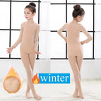 warm pantyhose khaki / M 110-125cm