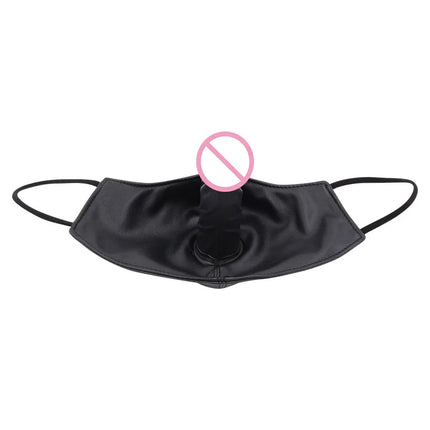 Mask Plug Bondage Equipment Bdsm Dildo Open Mouth Gag Deepthroat Oral Plug Mouth Ball Fun Sex Toys Adults Sexy Slave Games