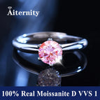 1.0ct with box / LZ-Pink Moissanite