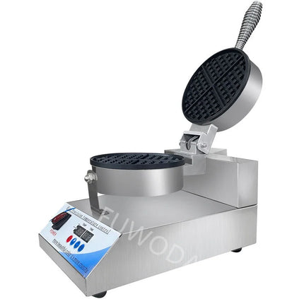 110V 220V Delicious Muffin Maker 1200W Bubble Egg Waffle Making Machine Electric Commercial Grid Cake Maker Round Waffle Machine