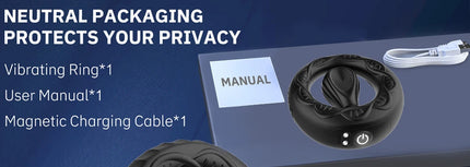 Spherical Sperm Lock Ring APP Bluetooth Remote Control Male Vibration Prostate Exercise Massage Vibration Ring Adult Product