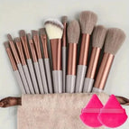 13pcs brown- rose