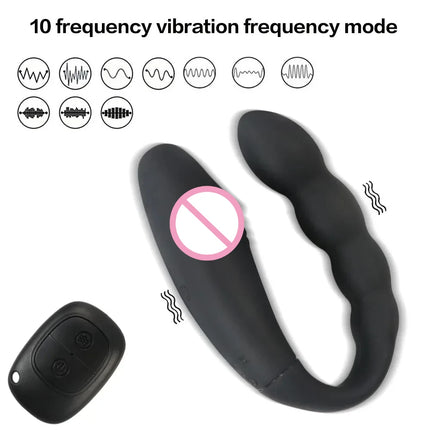 U-shaped Dildo Wireless Control G Spot Vagina Clit Anal Massage Double Headed Vibrators Adult 18 Sex Products Sex Toys for Women