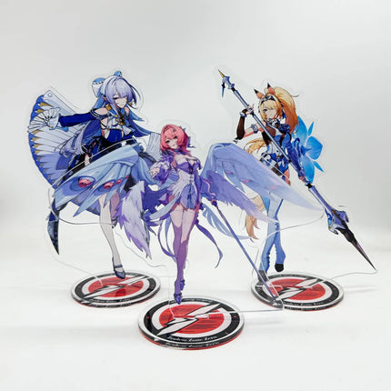 Game Zenless Zone Zero Sunna Cissia Promeia Hoshimi Miyabi Anime Acrylic Stand Model Plate Keychain Desk Decor Collection gift
