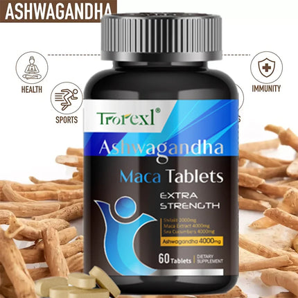 Male Enhancing Supplement, Supports Reproductive Health Energizer, Men Muscle Builder Enlargement Pills, Endurance tablets