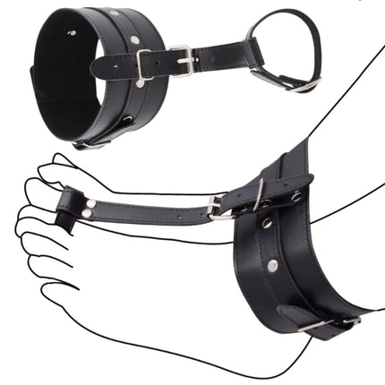Adults Bondage SM Sex Toy BDSM Toe Handcuffs Thumb Ankle Cuffs Sex Restrsaints Erotic Toys Slave Games Couples sexes accessoires