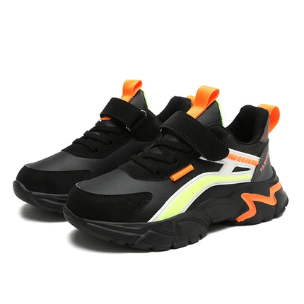 Kids Casual Boys Shoes Soft Sole Kids Shoes Non-slip Sneakers Shoes Outdoor Student's Children Pink Girls Sport Walking Footwear