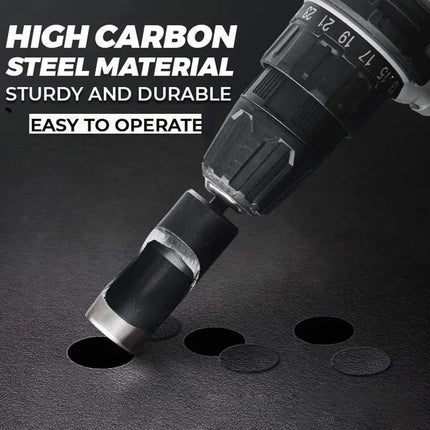 Wood Plug Cutter Drill Bit Set Straight Hole Saw Opener Router Boring Tool Tenon Deep Cork Knife Hex Shank Carpentry Woodworking