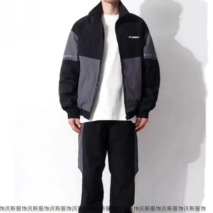 2026 Little Hero Same Coat Jacket Color blocked Windproof Jacket Waterproof Sports Jacket for Men and Women
