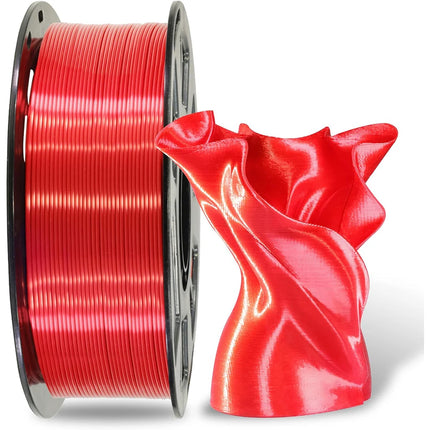 250g 500g 1Kg 3D Printer Filament PLA Silk Red 1.75mm For 3D Printer Material Filament wire Vacuum Packaging