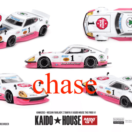 Kaido House + MINIGT Nissan Skyline GT-R (R34) Kaido Star Racing V1 Volkswagen T1 KAIDO WORKS V1 Alloy Car Model