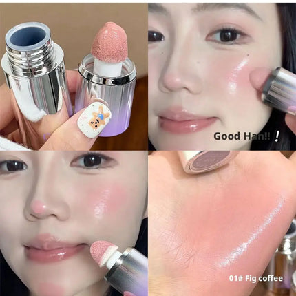 NEW Soft Color Translucent Liquid Blush Moisturizing Clear and Clear Pink White Lift Natural Matte Blush for Girls Makeup