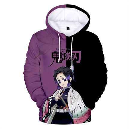 Funny 3D Anime Print Hoodies For Men Hip Hop Trend Y2k Clothing Fashion Casual Sweatshirts Autumn and Winter Oversized Pullover