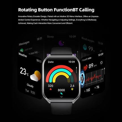 Ultra Thin Smart Watch men 1.96" AMOLED HD Pixel Display Always Show Time BT Call Reminder Smartwatch Ladies For Android iOS