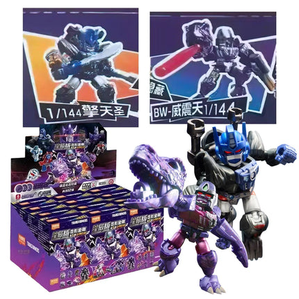 Blokees Transformers Defender Version 6 Collectible Blind Box Beast Wars Action Figures Optimus Prime Megatron Bruticus Model