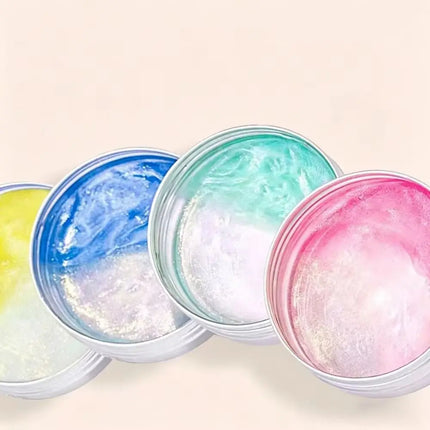 Crystal Clear Non-newtonian Liquid Clay Transparent Colorful Non Stick Hand Crystal Mud Non-Toxic Stretchy Liquid Crystal Slime