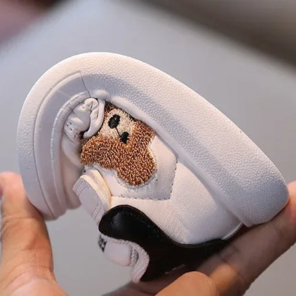 Baby Panda Sneakers Toddler Fashion Sports Shoes for Boys Girls Flats Walking Shoes Soft Sole Kids Sneakers
