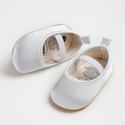 NEW Infant Baby Girls Mary Jane Princess Wedding Dress Shoes Toddler Crib Shoes Versatile baby princess shoes