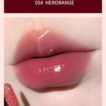 Moisturizing Plump Lips Mirror Effect Lip Color Non Greasy Texture Liquid Lip Pigment Not Easy To Stick Lightly Lip Glaze