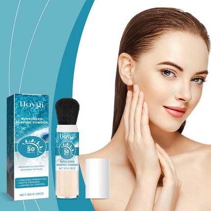 SPF50 Sunscreen Loose Powder Covering Pore Oil Control Translucent Matte Sunblock Waterproof Full Coverage Makeup Setting Powder